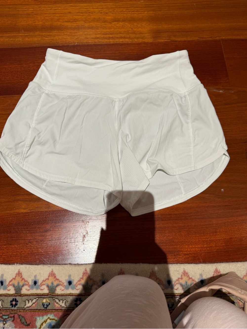 lululemon athletica White Women's Running Shorts